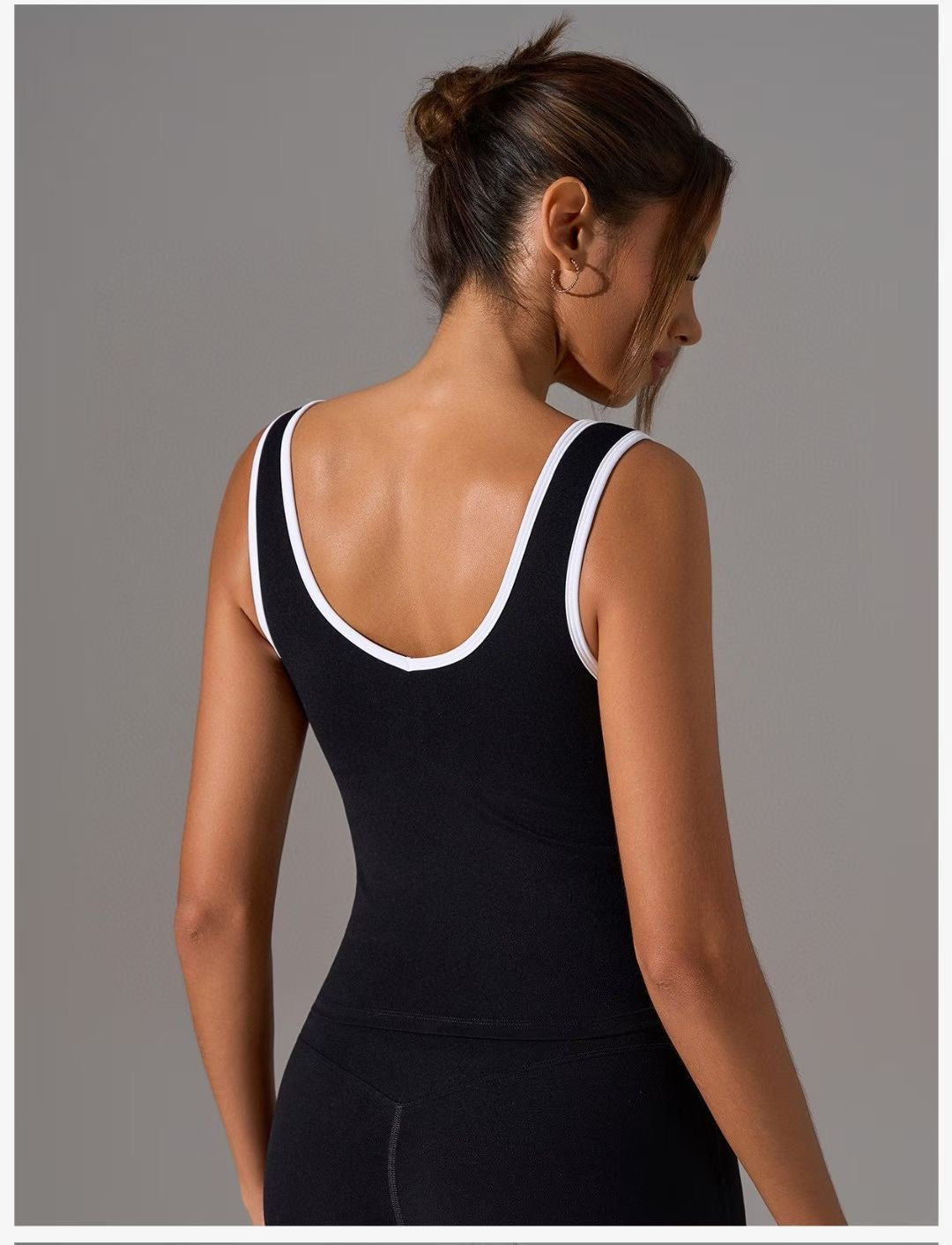 FLARED PANTS SLEEVELESS SET