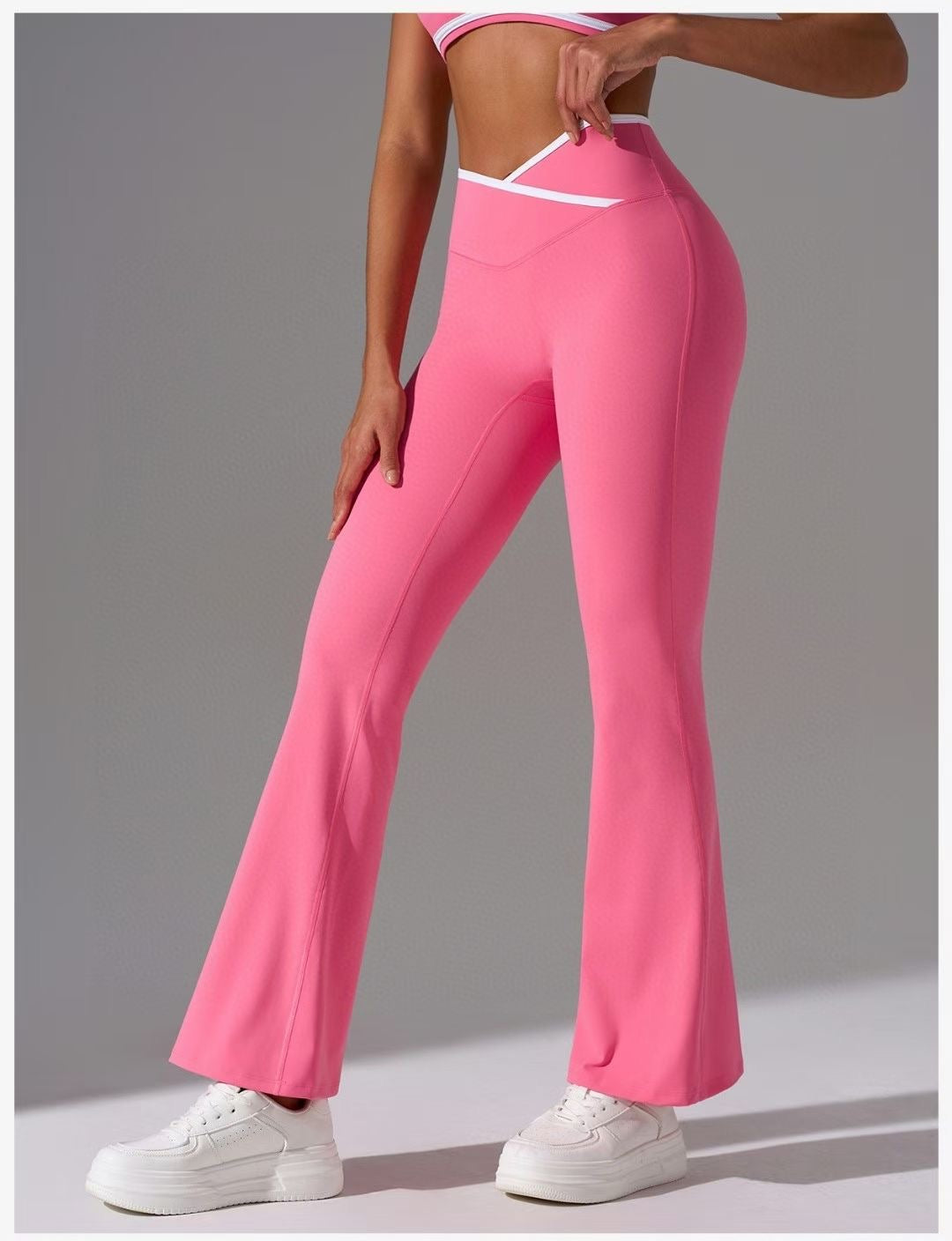 FLARED PANTS SLEEVELESS SET