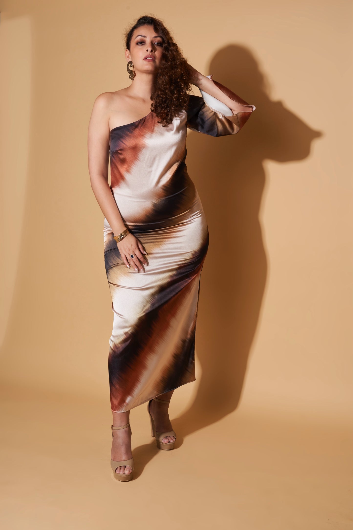 ONE SHOULDER DRESS