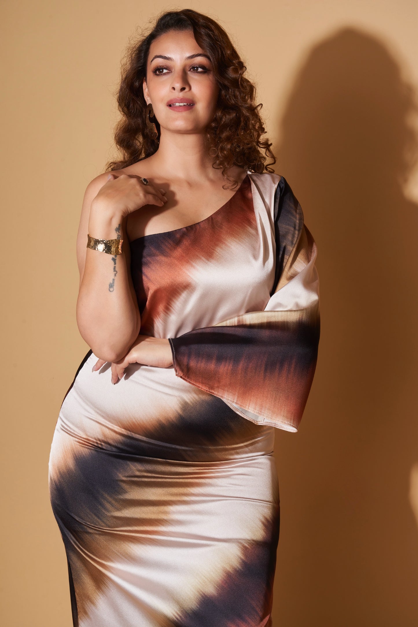 ONE SHOULDER DRESS