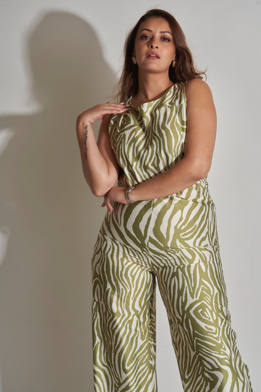 SLEEVELESS LONG JUMPSUIT