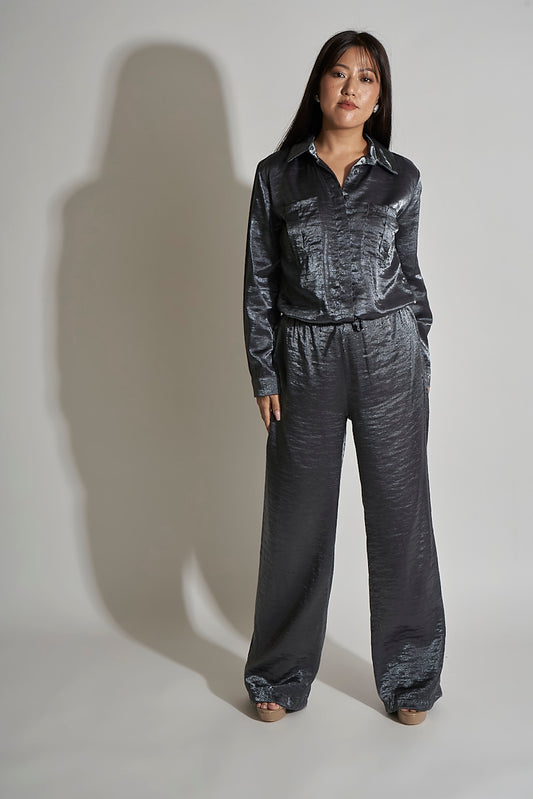 SATIN CO-ORD SET