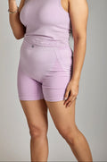 RIBBED BODY CONTOUR SHORTS