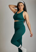 RIBBED SPORTS LEGGINGS