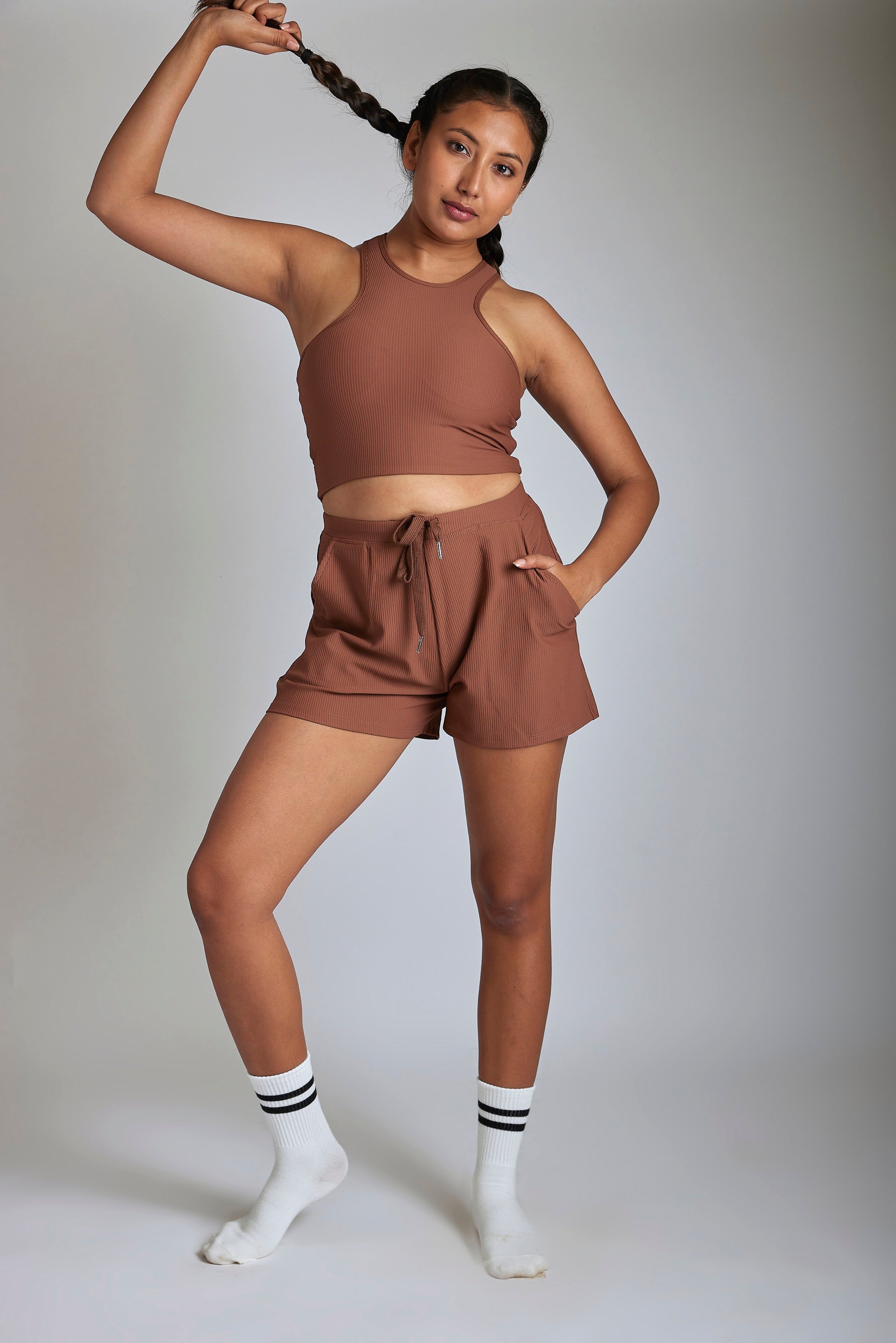 Brown