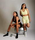 HIGH WAIST CYCLING SHORTS