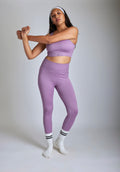RIBBED HIGH WAIST LEGGINGS
