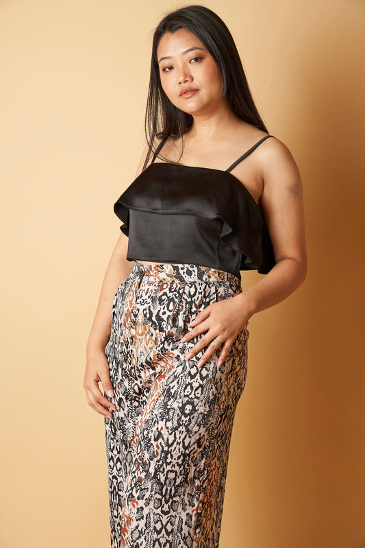 TIERED CROP TOP